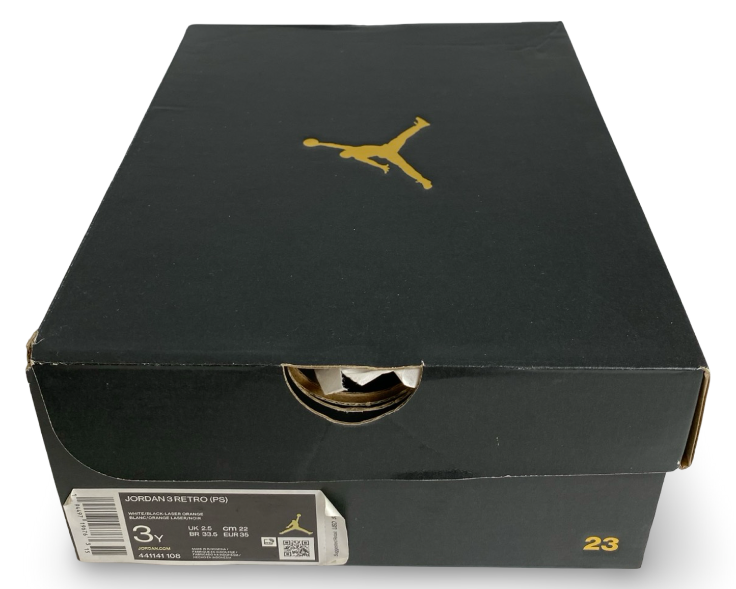 Jordan 3 Retro Laser Orange (PS)