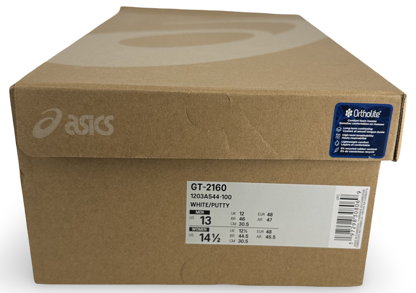 ASICS GT-2160 White Putty