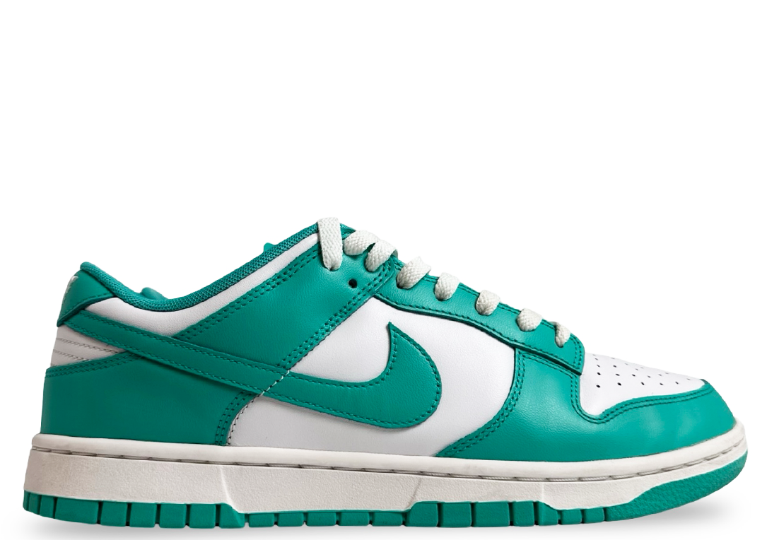 Nike Dunk Low White Clear Jade