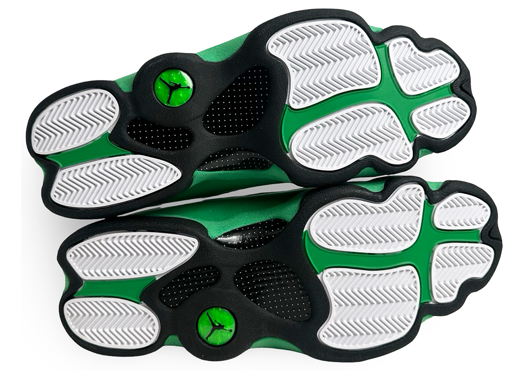 Jordan 13 Retro White Lucky Green