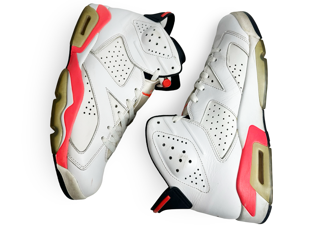 Jordan 6 Retro Infrared White (2014)