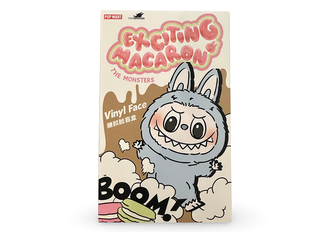 Pop Mart Labubu The Monsters Tasty Macarons Vinyl Face