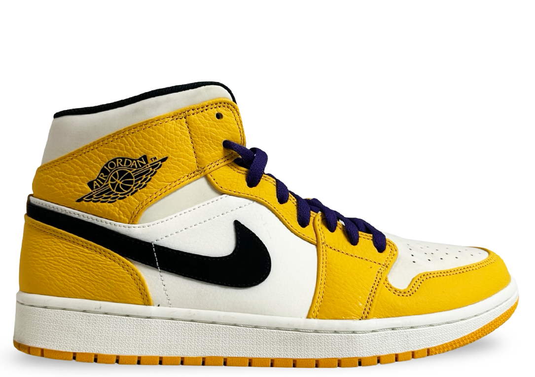 Jordan 1 Mid SE Lakers