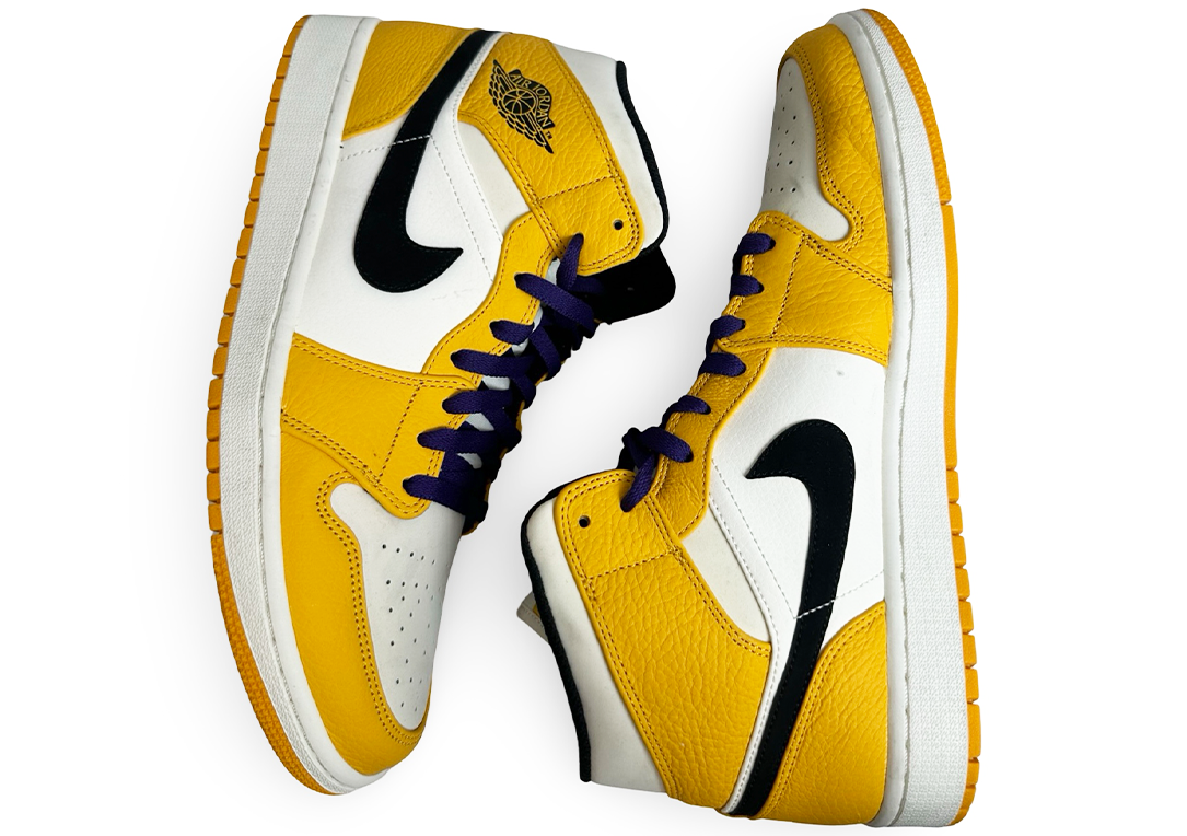 Jordan 1 Mid SE Lakers