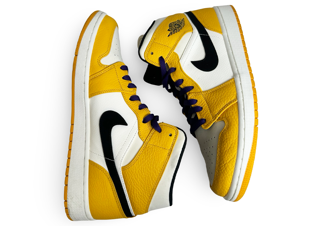 Jordan 1 Mid SE Lakers