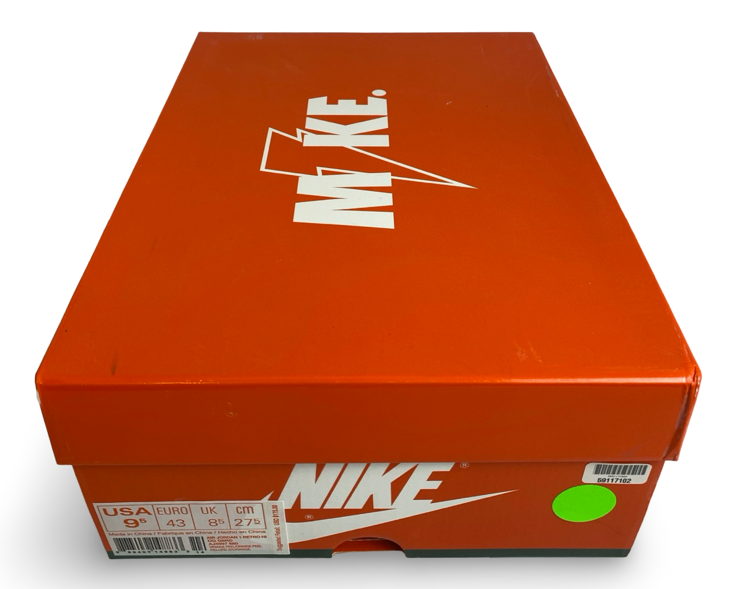 Jordan 1 Retro High Gatorade Orange Peel