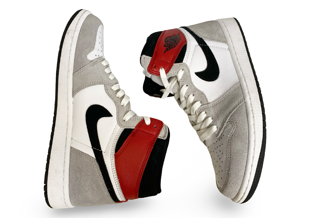Jordan 1 Retro High Light Smoke Grey