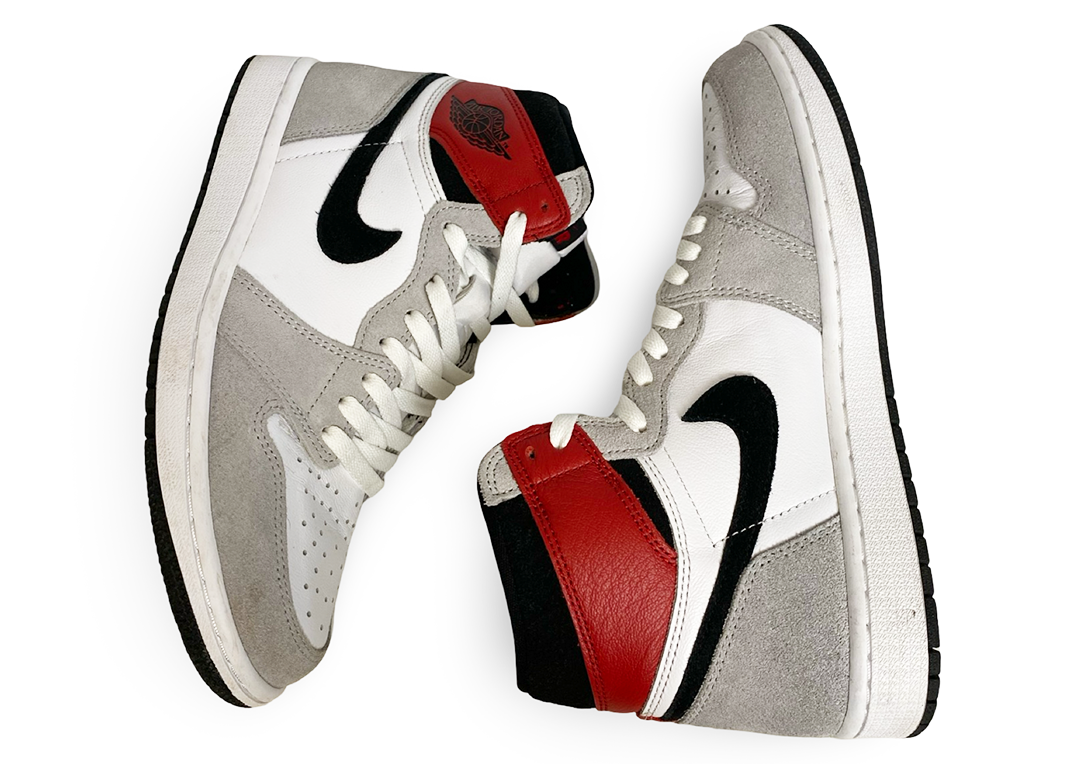 Jordan 1 Retro High Light Smoke Grey
