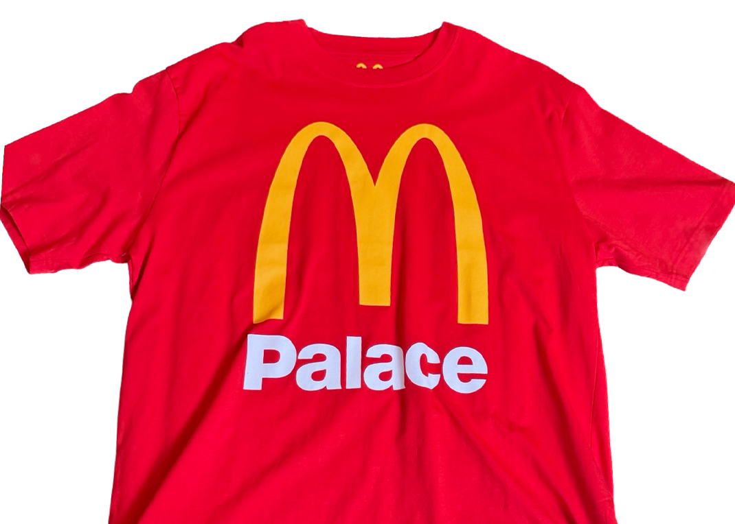 Palace McDonalds Tee Red