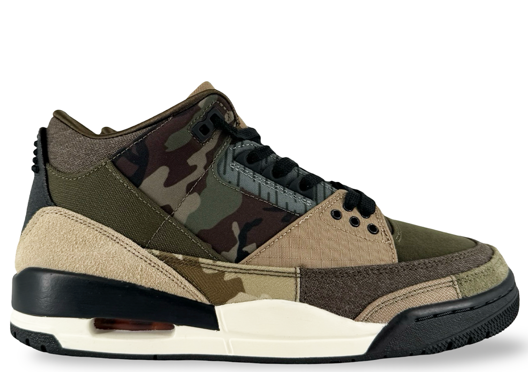 Jordan 3 Retro Patchwork Camo
