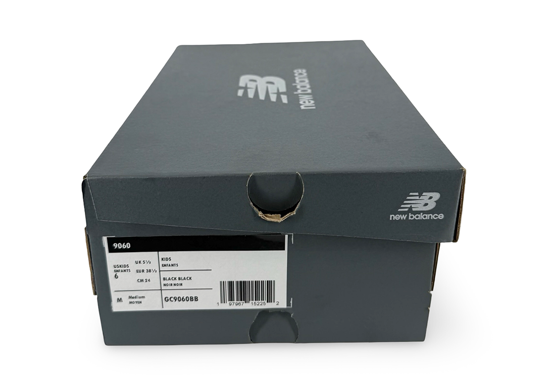 New Balance 9060 Triple Black (GS)