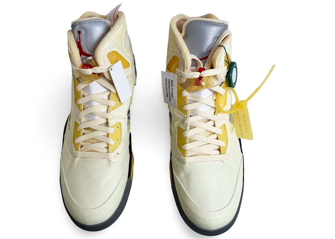 Jordan 5 Retro Off-White Sail