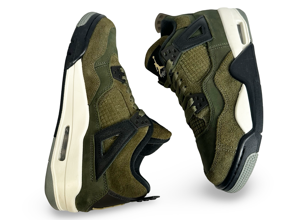 Jordan 4 Retro SE Craft Medium Olive (GS)