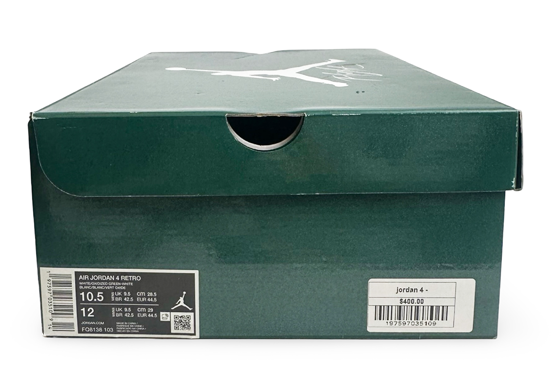 Jordan 4 Retro Oxidized Green