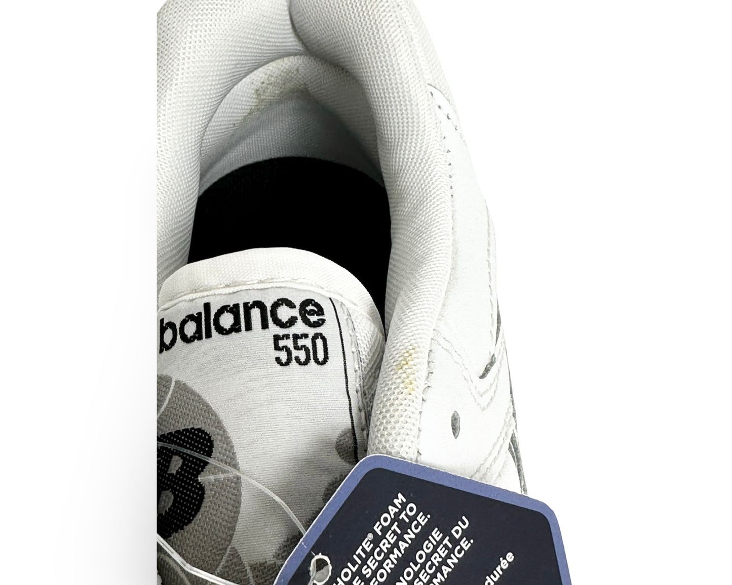 New Balance 550 White Grey (W/ Defect)