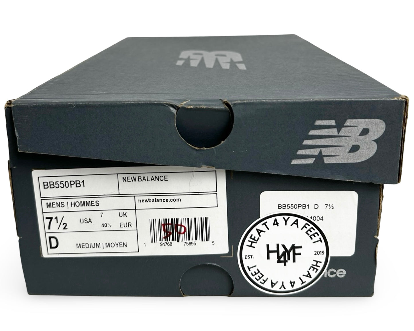 New Balance 550 White Grey (W/ Defect)