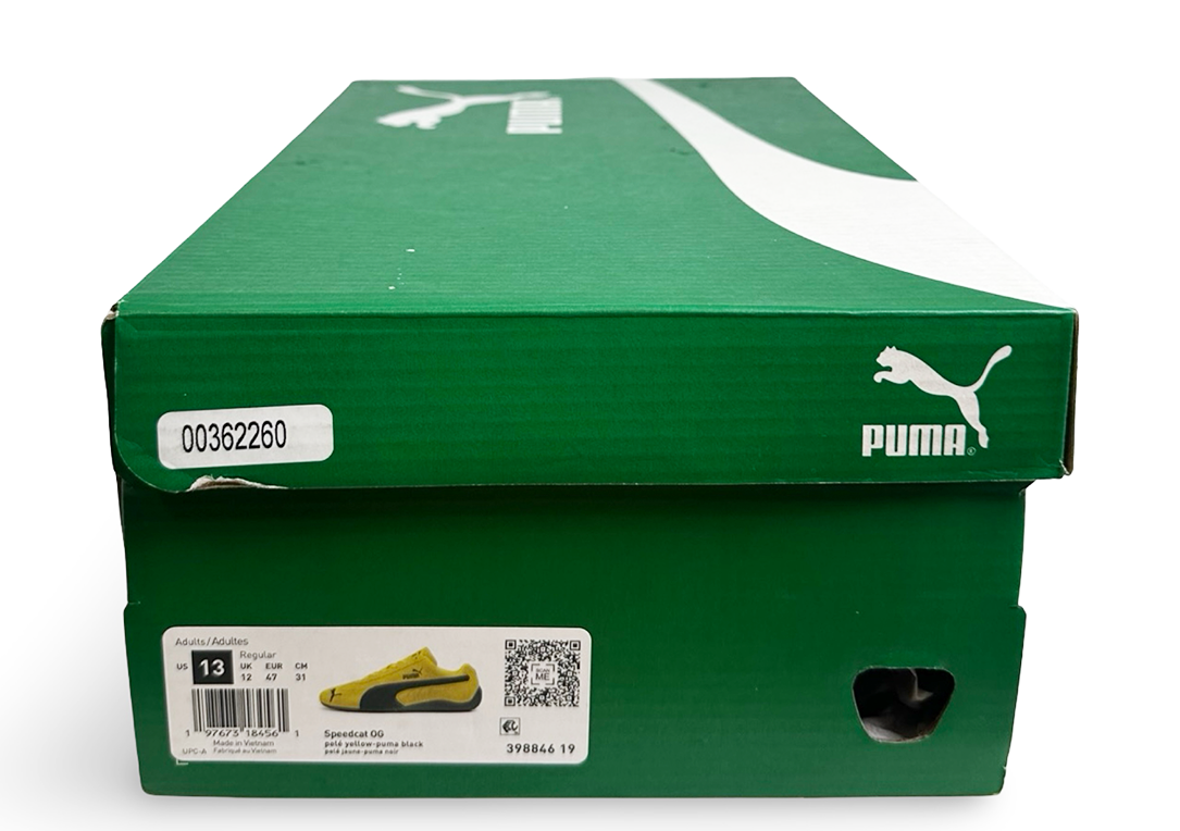 Puma Speedcat OG Pelé Yellow Black