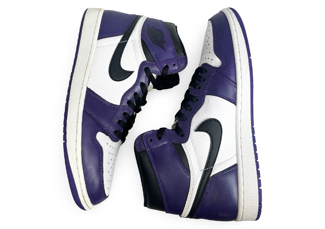 Jordan 1 Retro High Court Purple White