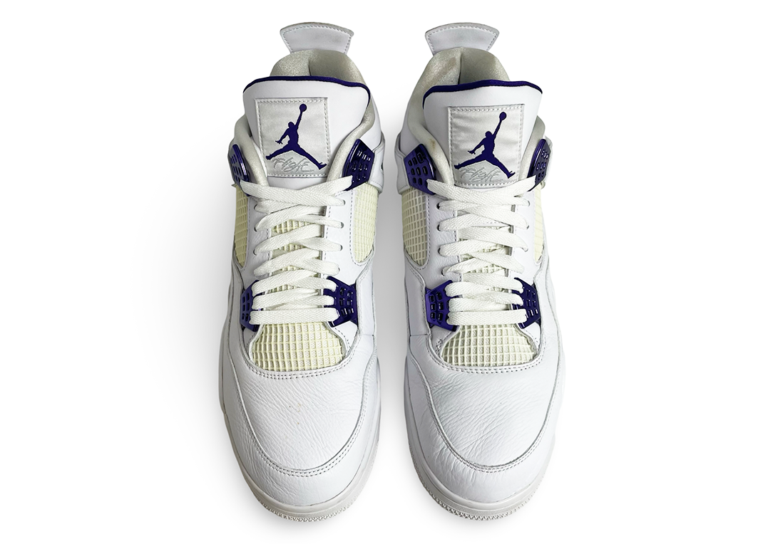 Jordan 4 Retro Metallic Purple *Damaged Box*