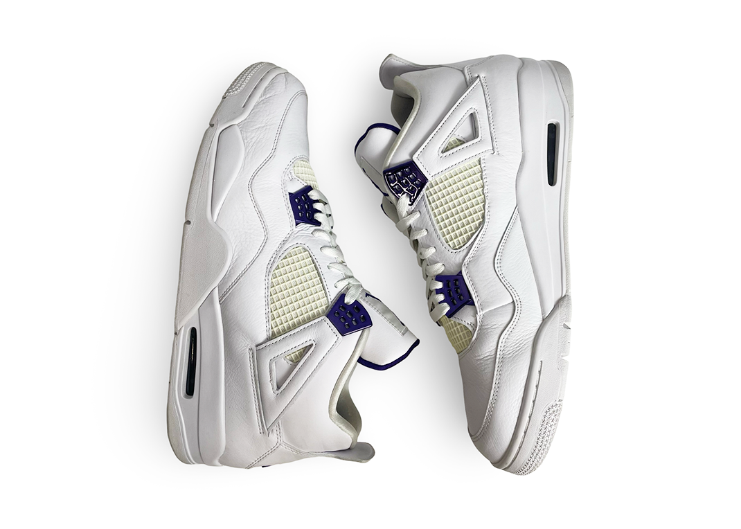 Jordan 4 Retro Metallic Purple *Damaged Box*