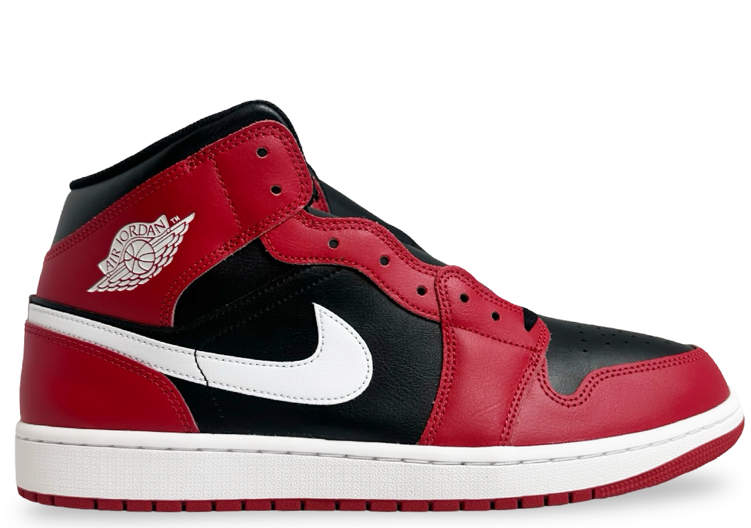 Jordan 1 Mid Gym Red Black White (2024)