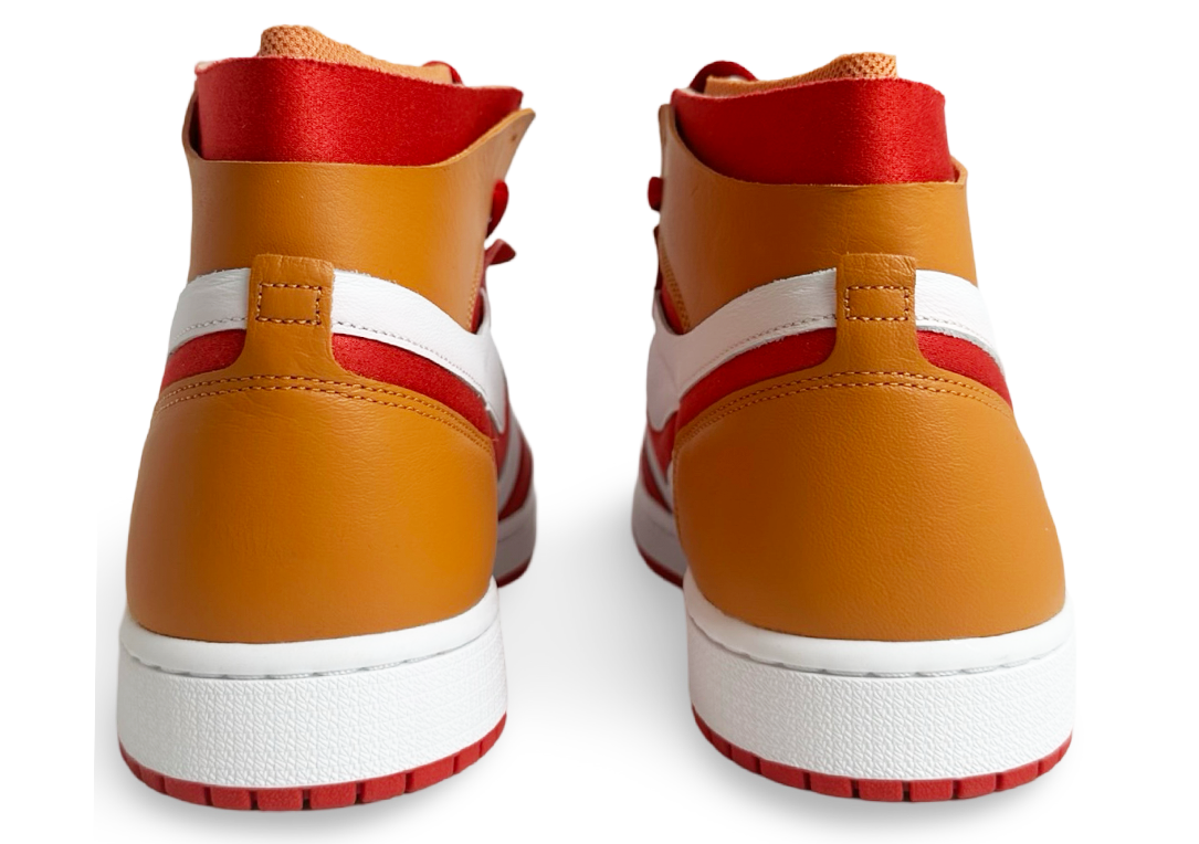 Jordan 1 High Zoom Air CMFT Fire Red Hot Curry (Women's)