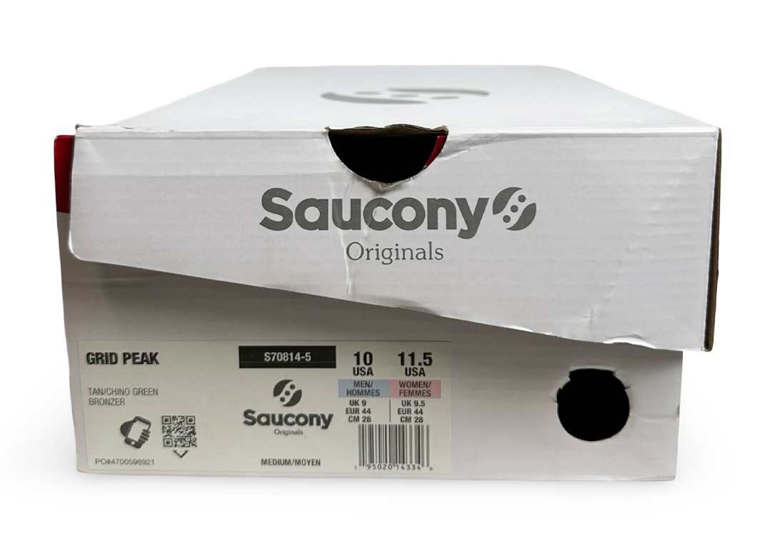 Saucony Grid Peak Tan Chino Green