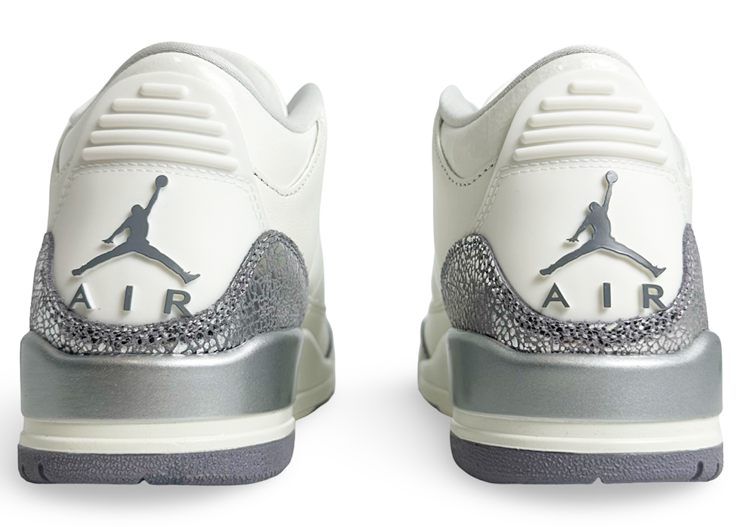 Jordan 3 Retro Sail Cement Grey (Women's)