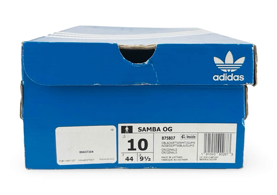 adidas Samba OG Black White Gum