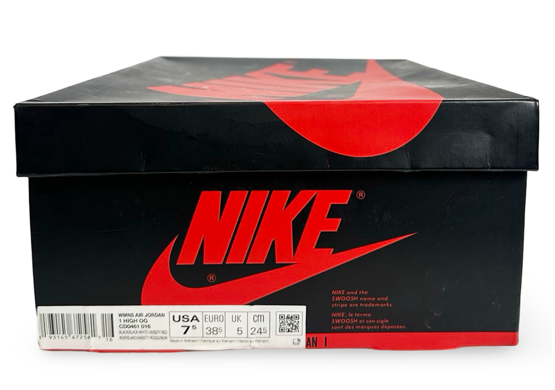 Jordan 1 Retro High Satin Black Toe (Women's)