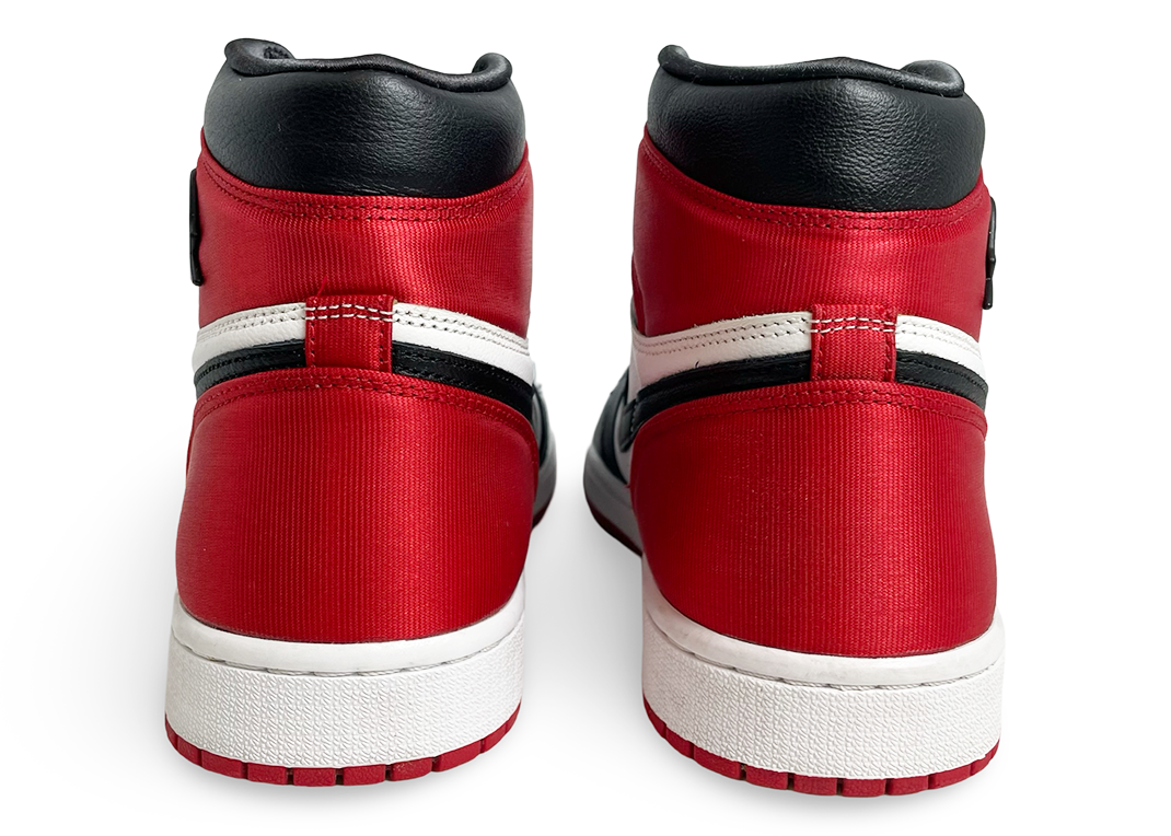 Jordan 1 Retro High Satin Black Toe (Women's)
