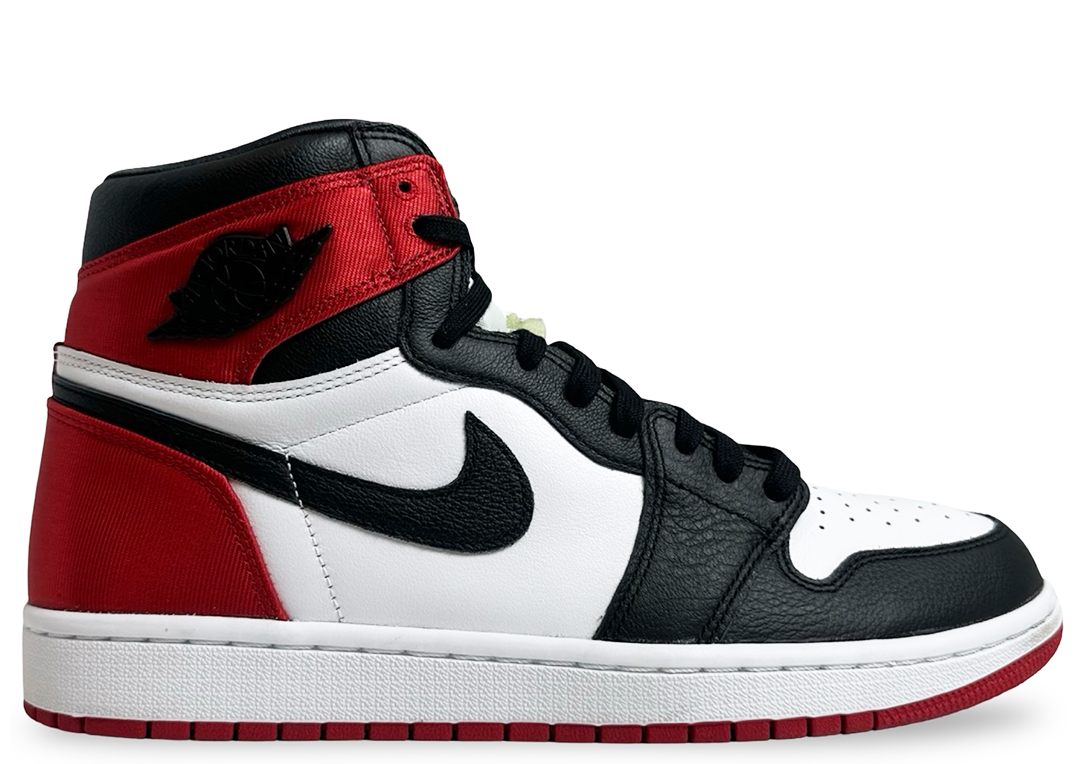 Jordan 1 Retro High Satin Black Toe (Women's)