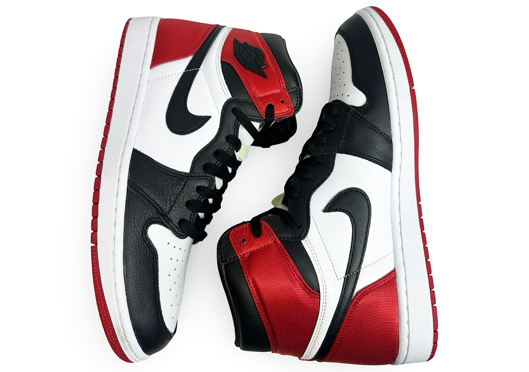 Jordan 1 Retro High Satin Black Toe (Women's)