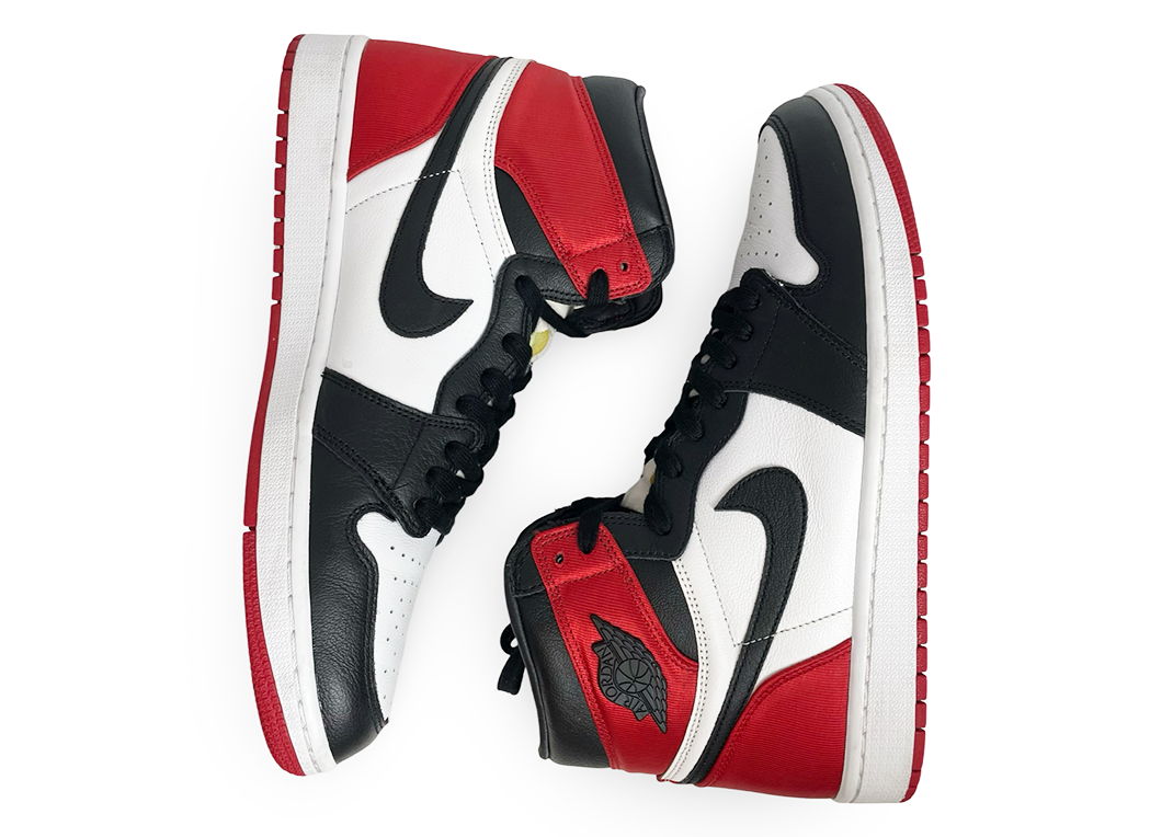 Jordan 1 Retro High Satin Black Toe (Women's)
