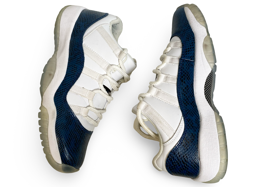 Jordan 11 Retro Low Snake Navy (2019) (GS)