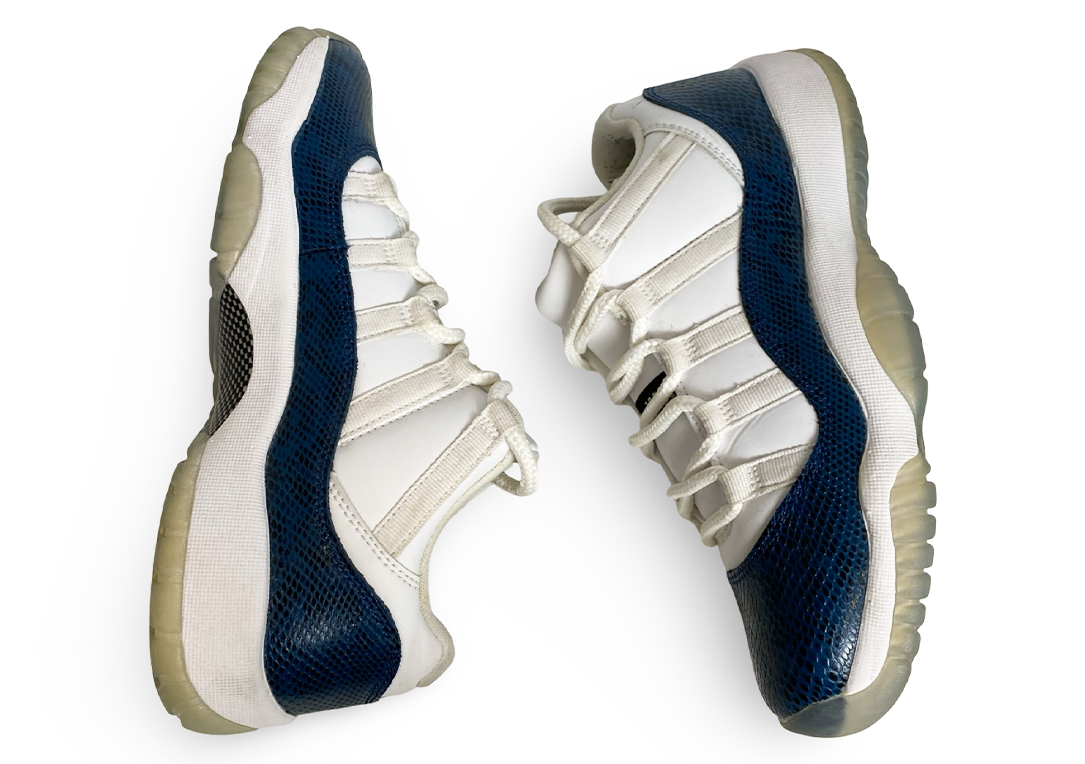 Jordan 11 Retro Low Snake Navy (2019) (GS)