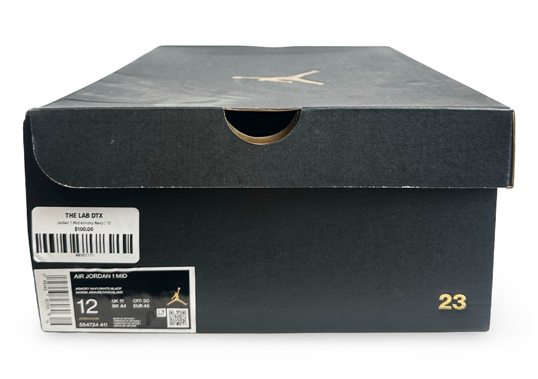 Jordan 1 Mid Armory Navy