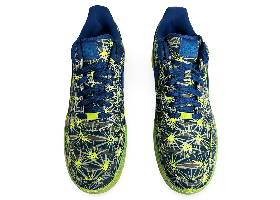 Nike By You Air Force 1 Blue/Green
