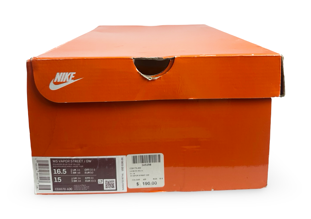 Nike Off-White Vapor Street Polarized Blue (2019)