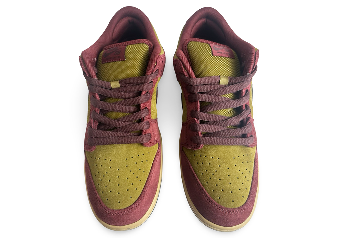 Nike SB Dunk Low Dark Team Red Olive Flak