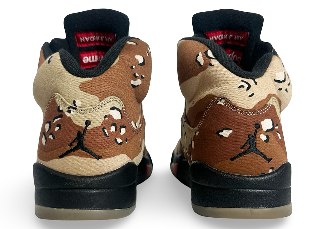 Jordan 5 Retro Supreme Desert Camo