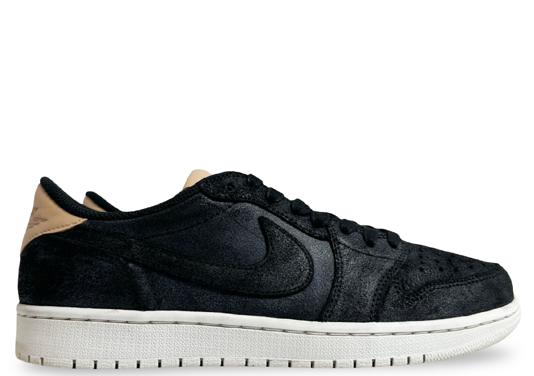 Jordan 1 Retro Low OG Black Vachetta
