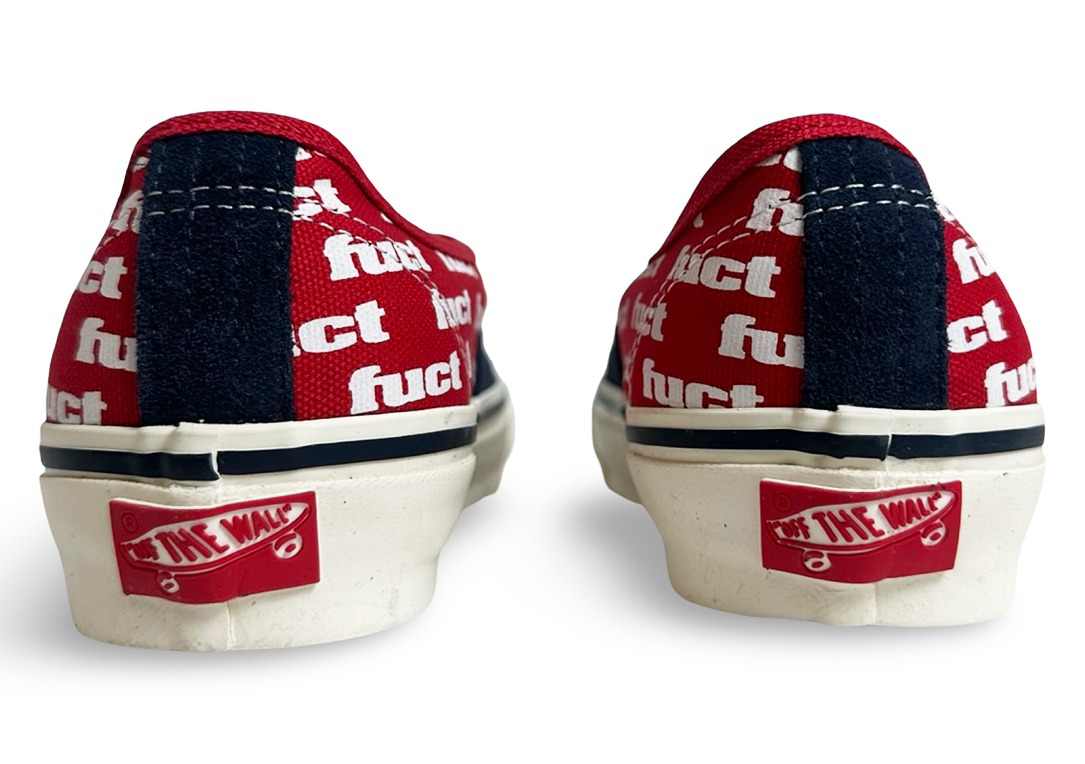 Vans Authentic Reissue 44 LX FUCT x Slam Jam Red Marshmallow