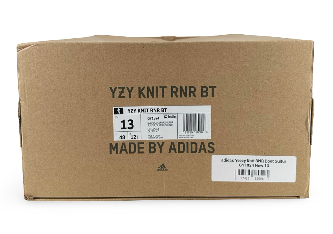 adidas Yeezy Knit RNR Boot Sulfur