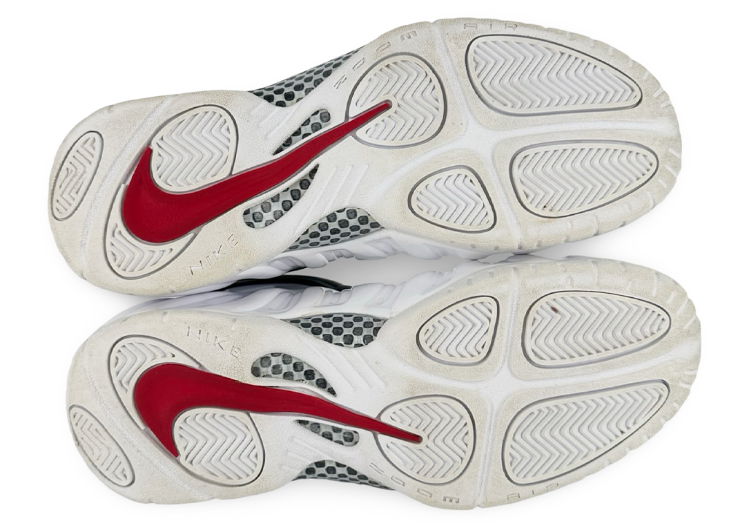 Nike Air Foamposite Pro White Black University Red