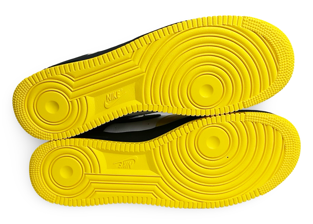 Nike By You Air Force 1 Yellow/Black