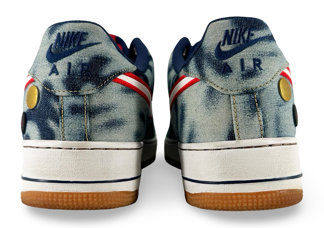 Nike Air Force 1 Low Acid Washed Denim