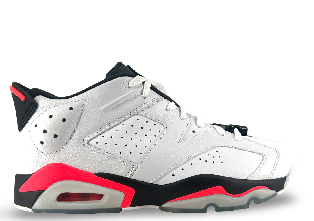 Jordan 6 Retro Low Infrared White
