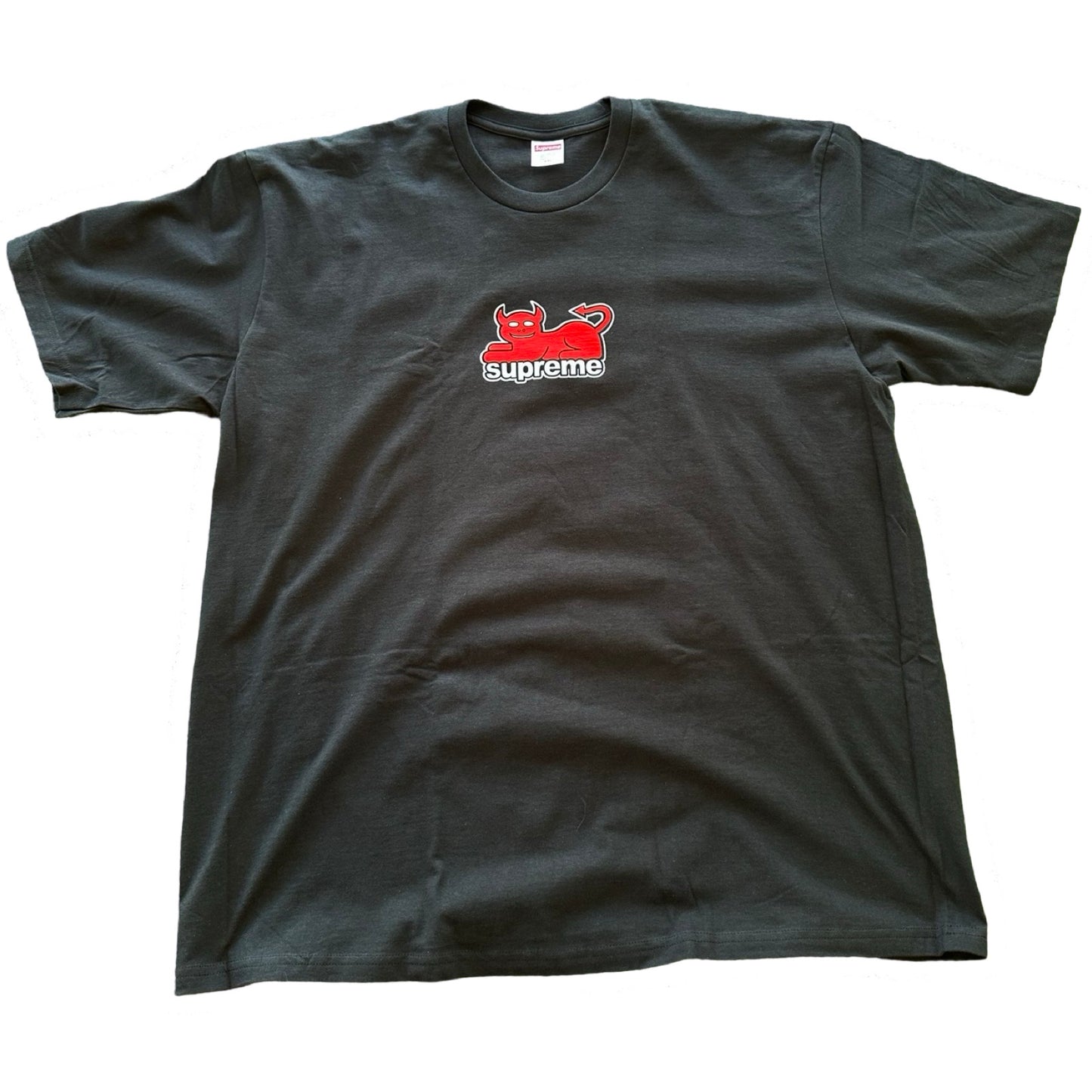 Supreme Devil Cat Tee Black