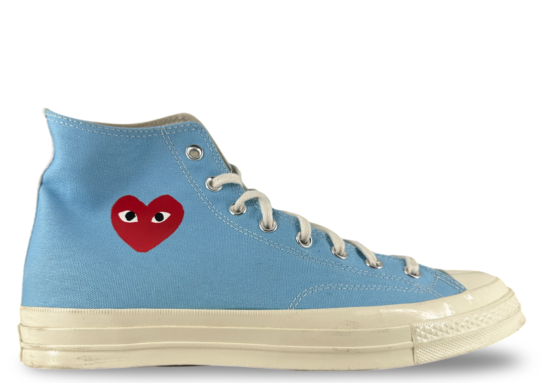 Converse Chuck Taylor All Star 70 Hi Comme des Garcons PLAY Bright Blue